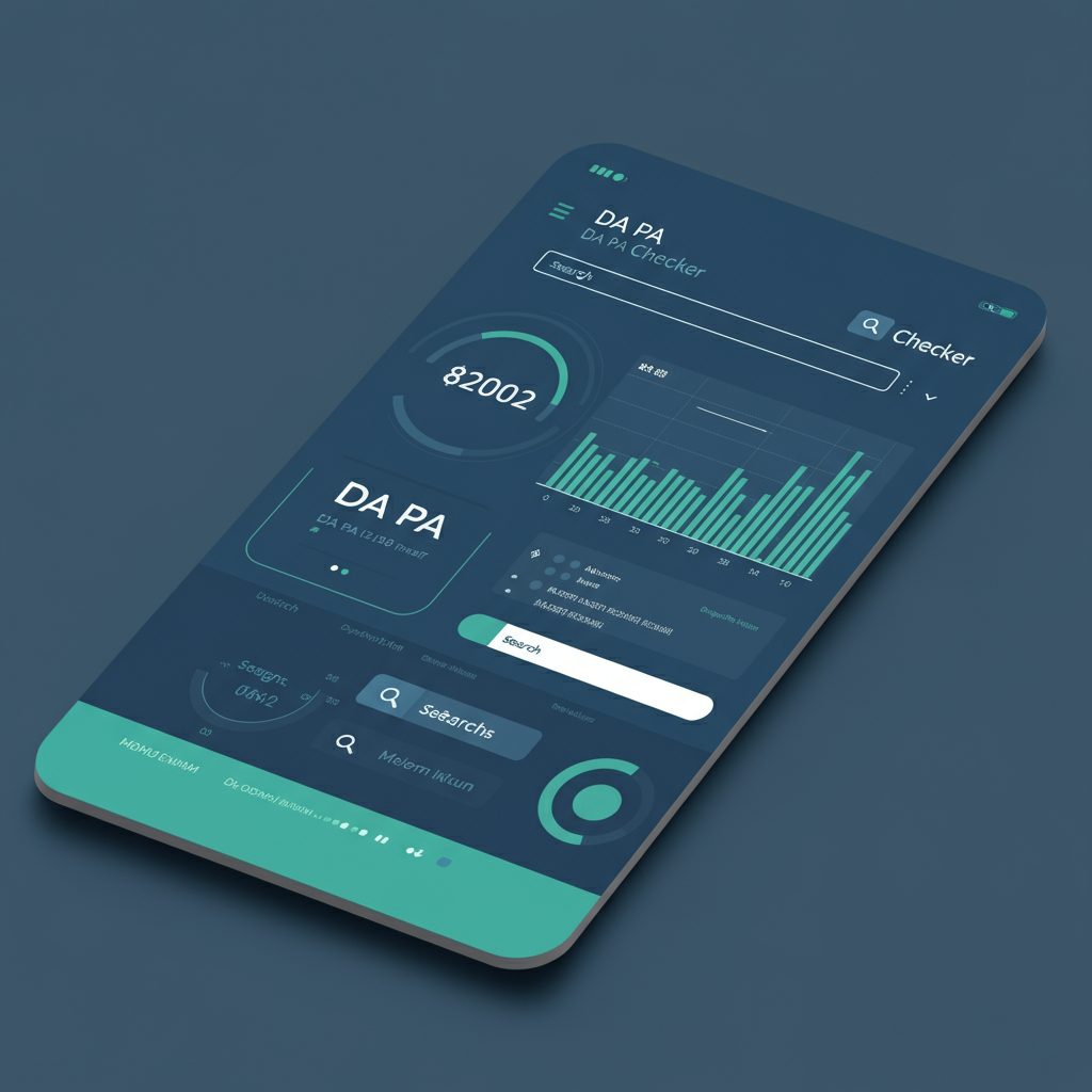 Graph illustrating Page Authority (PA) with increasing scores and a webpage icon.